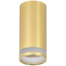 Светильник светодиодный IEK 4005 50 Вт потолочный, накладной, IP20, под LED лампу с цоколем GU10, цвет – золото