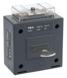 Трансформатор тока IEK ТТИ-А 500/5А 5ВА класс точности 0,5, шинный
