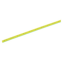 Трубка термоусадочная IEK ТТУ нг-LS Дн25/12.5 L=1 м тонкостенная, диаметр до усадки 25 мм, диаметр после усадки 12.5 мм, материал - полиэтилен, коэффициент усадки - 2:1, цвет - желто-зеленый