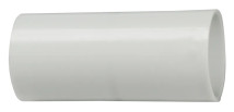 Муфта труба-труба IEK GIG Дн20 для жестких гладких труб, материал – ПВХ, цвет – серый