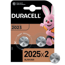 Элемент питания Duracell CR2025 количество - 2, размер - CR2025, тип элемента питания - Li-MnO2