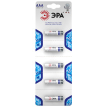 Батарейки ЭРА SUPER Alkaline количество - 5, размер - AAA, емкость - 1.2 Ач