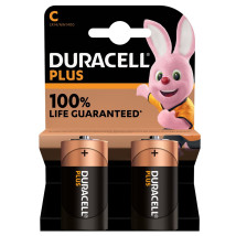 Элемент питания Duracell LR14 количество - 2, размер - C, тип элемента питания - Alkaline