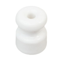 Изолятор ОП Bironi R количество - 50 шт., цвет - белый, корпус - керамика