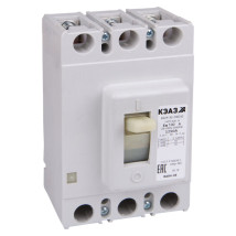 Автоматический выключатель трехполюсный КЭАЗ ВА04-36-340010 160 А, сила тока 160 A