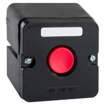 Пост кнопочный КЭАЗ ПКЕ-2221 красная кнопка, 10А, IP54, У2
