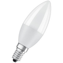 Лампа светодиодная LEDVANCE LED Value LVCLB60 матовая, мощность - 7 Вт, цоколь - E14, световой поток - 560 лм, цветовая температура - 3000 K, форма - свеча