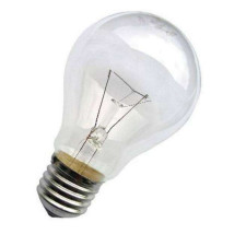 Лампа накаливания Лисма Б, мощность - 60 Вт, цоколь - E27, световой поток - 710 лм, форма - грушевидная