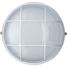 Светильник под лампу NAVIGATOR ЛОН NBL-R2-100-E27/WH 240x105x240 мм, накладной, цоколь - E27, материал корпуса - алюминий, цвет - белый