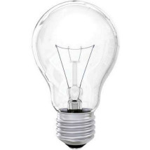 Лампа накаливания ОНЛАЙТ OI-A, мощность - 40 Вт, цоколь - E27, световой поток - 415 лм, форма - грушевидная