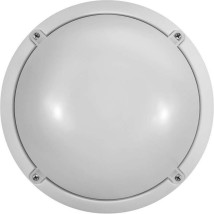 Светильник светодиодный ОНЛАЙТ OBL-R1 12 Вт, накладной, цветовая температура 6500 К, световой поток 900 лм, материал корпуса - пластик, цвет - белый