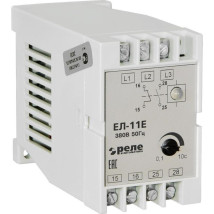 Реле контроля трехфазного напряжения Реле и Автоматика ЕЛ-11 380В 1NO+1NC 50Гц, пластиковый