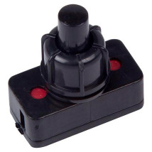 Выключатель кнопочный Rexant PBS-17A2 ″ON-OFF″ для настольной лампы, 2 контакта, 1А, 250В, IP30, цвет – черный