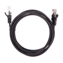 Патч-корд REXANT U/UTP 26AWG длина кабеля - 1.5 м, категория - 5E, тип разъема - RJ-45, материал оболочки - LSZH, цвет - черный